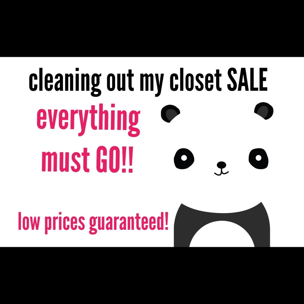 Check my closet Sale!